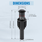 ALEASHA Pop Up Sink Drain Without Overflow, Bathroom Sink Drain Vessel Sink Stopper Pop Up Sink Drain Stopper, Pop Up Drain for Bathroom Sink Drain Strainer for Hair Catcher, Matte Black