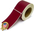 NextDayLabels 500 Rectangle Stickers (3" x 5") - Color Coding Labels Roll - Moving Labels for Boxes, Colored Inventory Stickers for Packing, Organizing, and Storage (Burgundy)
