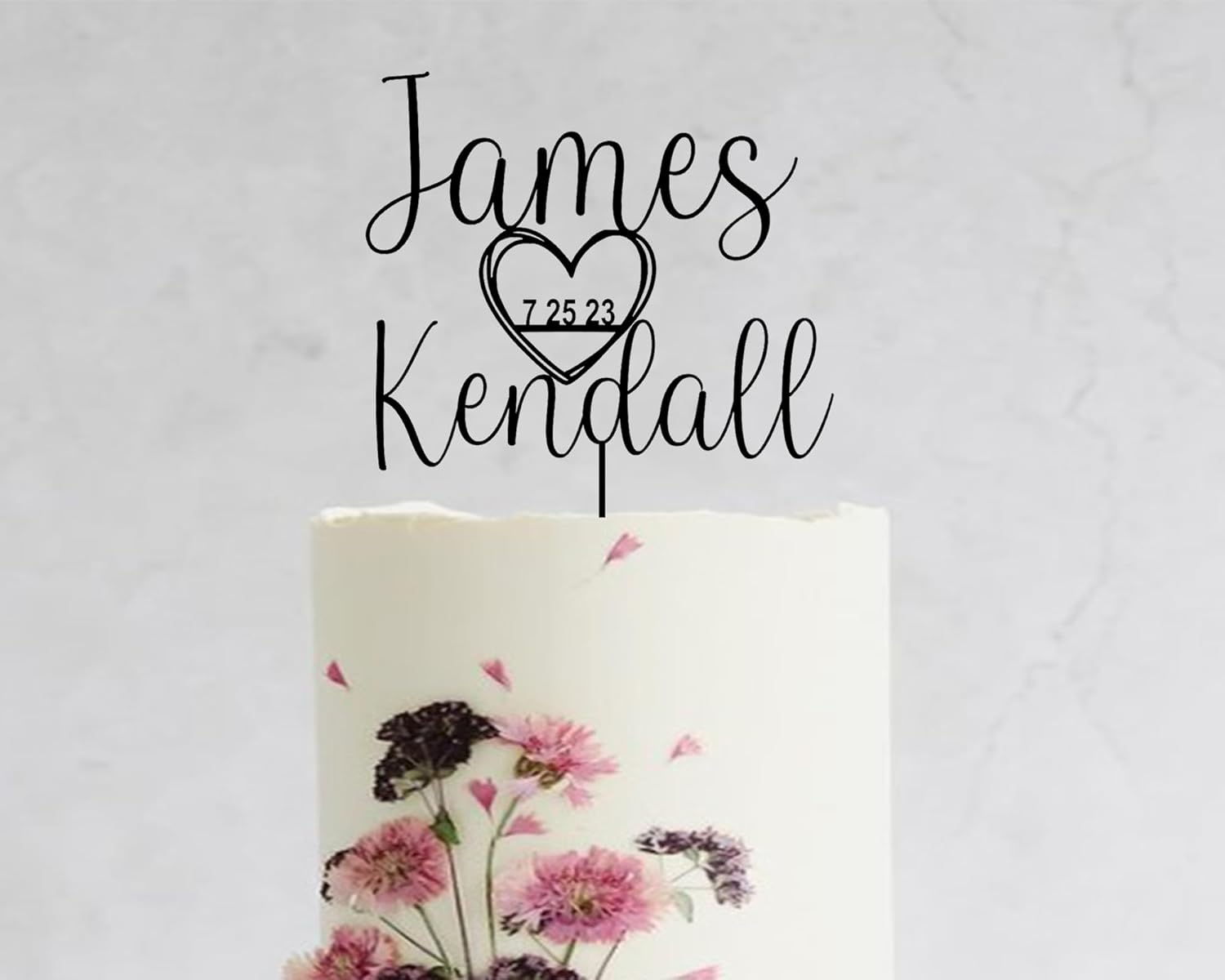 Wedding Cake Toppers, Wedding Cake Toppers Bride and Groom, Custom Cake Topper, Customize Your Own Anniversary Mr and Mrs Cake Topper