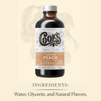 Cook's, Peach Flavoring for Baking, Preserves, Ice Cream, Jam, Cakes, 16oz
