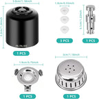 Steam Release Handle, Original Float Valve Replacement Parts with 3 Silicone Caps for Instant Pot Ultra 3, 6, 8 Qt，Instant Pot Duo/Duo Plus 3, 5, 6 Qt by ZYLONE