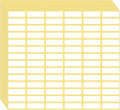 1680 Pcs Matte White Labels Blank Stickers Small Sticky Labels Removable Price Tags Labels Stickers for Jars Boxes Envelopes File Folders School Office Home (10 X 20 mm)