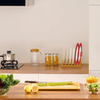 Microwave Splatter Cover Vented Glass Splatter Guard Lid with Collapsible Silicone for Food as Pot Cover Plate 10.8 inch