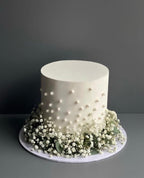 Edible White Pearl Sugar Sprinkles 4.23 oz, 10mm Candy Pearls Ideal for Baking, Cake and Cupcake Toppers, Cookie Decoration, Ice Cream Topping, Wedding Shower Valentines Halloween Christmas