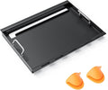 6788 Full Size Griddle Insert Replacement Part for Weber Genesis II E320 E310 EP310 EP330 E325 Gas Grill, Flat Top Grill Griddle with Handles for Genesis II 300 Series GS4, Replace for 66095 66802