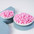 Kasvan Pink Heart Shapes Sprinkles - Edible Candy Pearls 130g/4.58 Oz, Mix Size, Baking Cake Decorations, Ice Cream Toppings and Cookie Decorating, Wedding Party Chirstmas Supplies (Pink)