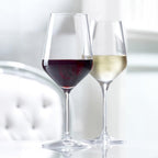 Stölzle Lausitz Bordeaux Red Wine Glasses Set of 6 (REVOLUTION). Dishwasher Safe, Lead-free Crystal Red Wine Glass (22 fl oz). Durable & Elegant Wine Glasses - Genuine Stölzle Wine Glass Set