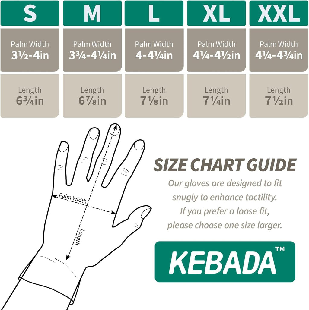 Kebada T1 3 Pairs Waterproof Winter Work Gloves for Men and Women, Warm Work Gloves for Cold Weather, Thermal Insulated Freezer Gloves, 100% Latex Coating & Super Grip, Unisex, Small
