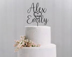 Wedding Cake Toppers, Wedding Cake Toppers Bride and Groom, Custom Cake Topper, Customize Your Own Anniversary Mr and Mrs Cake Topper