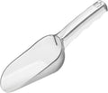 ice maker scoop,ice scoopers for ice bucket,Polycarbonate Utility Ice Scoop, 12 Oz, No BPA,Clear, Ergonomic Handle, Applicable to: Ice Maker, Ice Cream, Pets Food, Coffee Beans(1 pack) M
