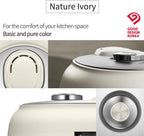 CRT-RPK0640IUS 6 CUP (1.2 quarts): 6 person serving | Expertly Crafted for Multi Grain Cooking |2.1 Ultra High-Pressure Induction Heating IH Rice Cooker | Full Stainless Power Lock System | Auto Steam Clean | Voice Guide | Made in Korea