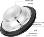 Sink Drain Strainer Stopper, Stainless Steel Garbage Disposal Plug, Sink Strainer and Stopper, Food Catcher for Standard 3-1/2 Inch Kitchen Sink Drain