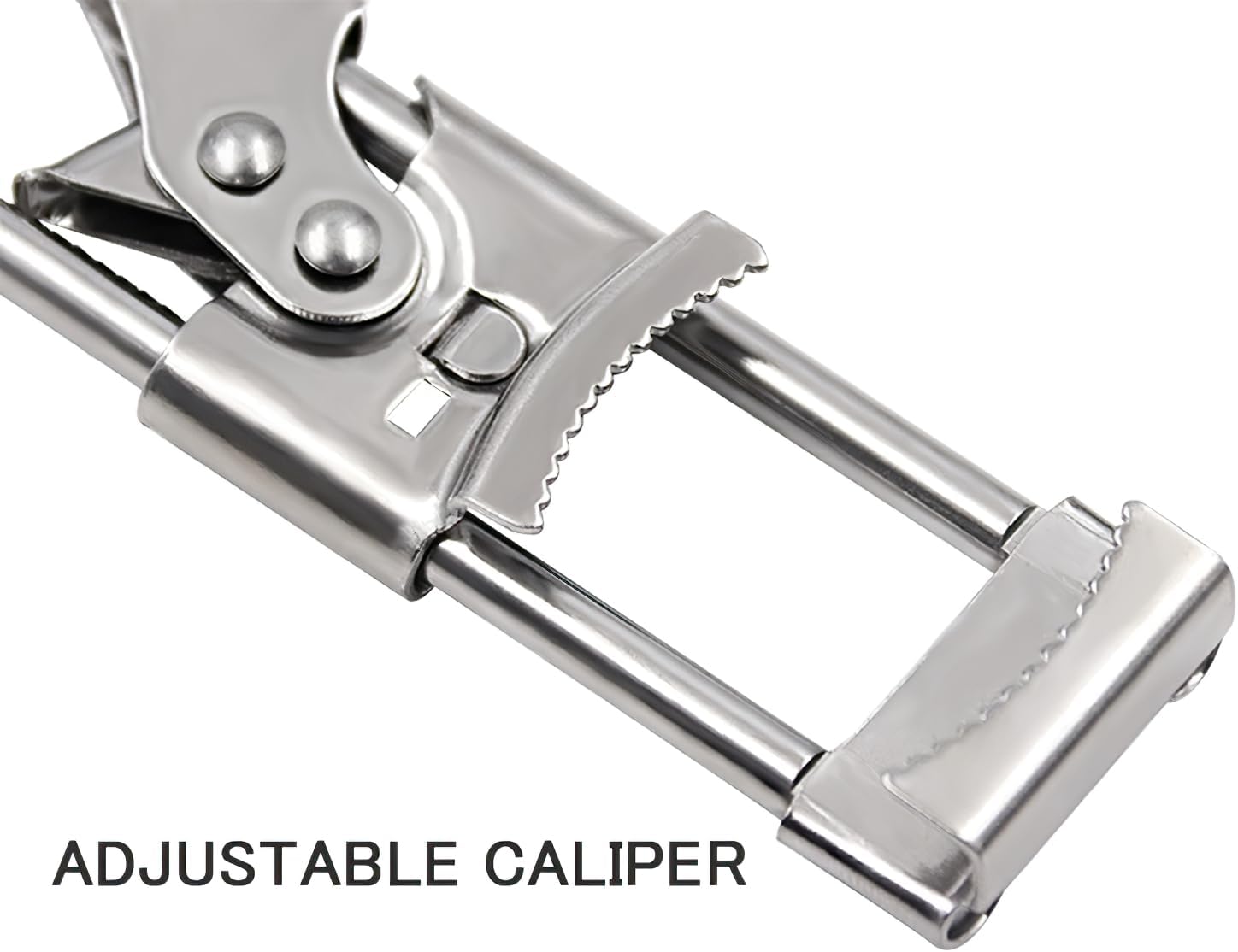 Jar Opener for Weak Hands, Adjustable Multifunctional Stainless Steel Can Opener Jar Lid Gripper With non-slip module, Removes Tight Jar Lid for Seniors with Arthritis, Manual, Kitchen Accessories