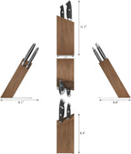 Cangshan Thomas Keller Signature Collection 4-Piece Knife Block Set, Black