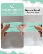 iEager 2x1 Inch Thermal Labels, Green Rectangle Thermal Printer Stickers, Durable Shipping Label Printer Sticker for Barcode, Name, Address, 1000 Labels/Roll