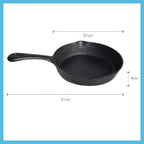 8 Inch Cast Iron oven safe tarte tatin pan/skillet