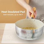 Gartful Extra Large Silicone Mats for Countertop, 28" by 20" Multipurpose Mat, Counter Table Protector, Desk Saver Pad, Placemat Nonstick Nonskid Heat-Resistant Pad, Semitransparent