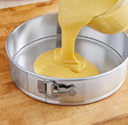 Soro Essentials- 11' x 3'' Deep Aluminum Round Spring Form Pan- Leak Proof Cheesecake Pan Spring Form Pans with Removable Bottom and Quick Release Latch for Baking Cheesecake Cakes
