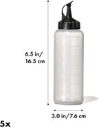 OXO Good Grips Chef's Squeeze Bottle Medium - 5 Pack