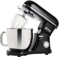 Kitchen in the box Stand Mixer - 6.5 Quart Mixing Bowl with Handle, 900 Watt Heavy Bread Dough Standing Mixers Tilt-head with Dough Hook, Whisk, Flat Beater and Splash Guard (Black)