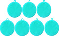 7 PCS Silicone Dish Scrubber, Kitchen Sponges, Silicone Sponge,Dish Brush, Dish sponges, Silicone Sponge Dish Sponges, Kitchen Sponge Double Sided Cleaning Sponges (blue)