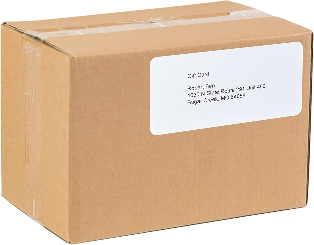 9527 Product 2x4 inch Shipping Labels, 300 Labels per Pack, Laser/Inkjet Compatible, Self-Adhesive