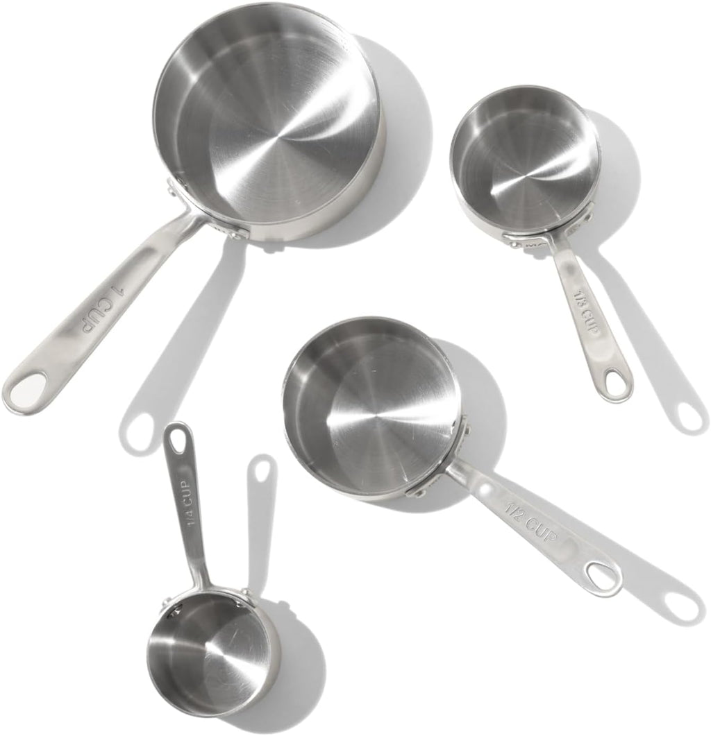 Made In Cookware - Measuring Cup Set - Stainless Steel - Stackable - Dishwasher Safe
