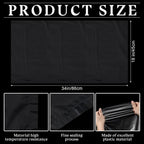 Aliceset 50 Pcs Electric Roaster Liners 34 Inch W x 18 Inch l Disposable Pan Liners Cooking Bags for 16, 18, 22 Quart Roasters Microwave Slow Cooker Steamer Oven