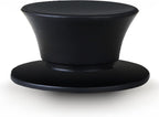 Anaeat Universal Pot Lid Replacement Knob - Heat Resistant Silicone Pan Lid Holding Handles, Soft Non-Slip Knobs for Kitchen Cookware Lid & Cover (Black)