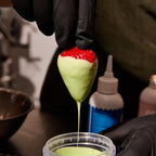 Colour Mill Chocolate Drip Easy-Melt Drizzle for Desserts, 125 Grams Mint