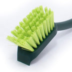 Pine-Sol Scrub Brush Set - Long Handle Cleaning Brushes with Heavy Duty Bristles and Comfort Grip - Scrubbers for Kitchen, Household, and Dishwashing, 3 Pieces