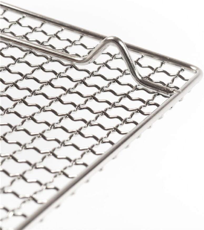 304 Stainless Steel Cooling Rack Versatile Baking Rack Heat Resistant Rust Proof Sturdy Grate 10.6"*8.7"