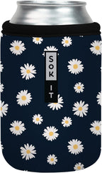 Sok It CanSok Sleeve for Beer & Soda Insulated Neoprene Cover (Daisy Chain, 12oz Can Sleeve)