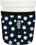 Sok It IceCreamSok Insulated Neoprene Cover (Daisy Chain, Tapered Ice Cream Pints)