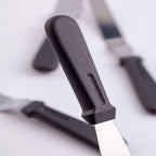 Icing Spatula, Offset Spatula, Stainless Steel with PP Plastic Handle Cake Decorating Frosting Spatula