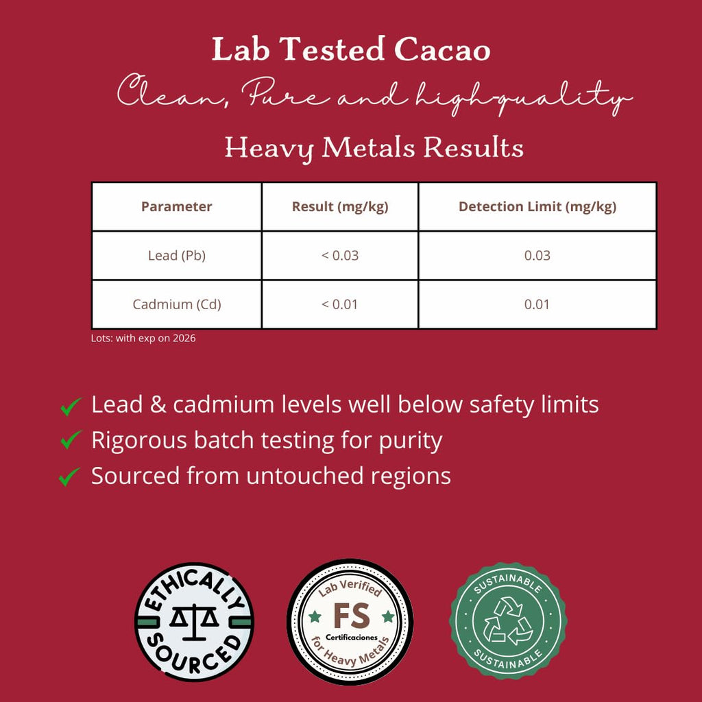 Cacao Adventures Ceremonial Grade Cacao | 100% Pure | Dairy Free & Vegan | Unsweetened |Ethically sourced and sustainably grown |Vegan Peruvian, 5 Pound (Pack of 1)