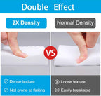 Magic Sponge Erasers, 100 Pack 2X Density Stronger Melamine Sponge Foam Pads, Multi-Functional Household Cleaning Cleaner for Kitchen, Bathroom, Bathtub, Sink, Wall Cleaner