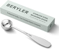 1PCS 1tsp(1/3tbsp, 5 ml) Single Measuring Spoon, Stainless Steel Individual Teaspoon, Metal Measure Scoop with Gift Box