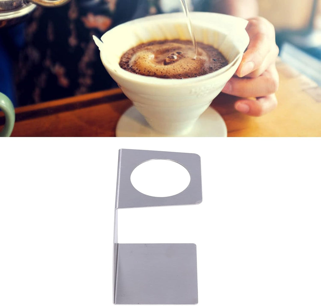 Drip Coffee Stand, Pour Over Coffee Maker Coffee Dripper Holder for Coffee Connoisseurs Coffee Lovers for Best Coffee Experience(Brushed Stainless Steel Color)