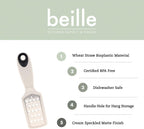 Beille Cream Stainless Steel Wheat Straw Handheld Cheese Grater Kitchen Utensils