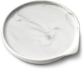 Large Spoon Rest,Ceramic Spoon Rest for Kitchen Counter Dishwasher Safe Marble Decor Spoon Holder for Kitchen,5.5 Inches