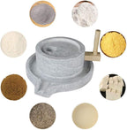 Natural Granite Handmade Stone Mill/Grinder (13.8Wx17.7L)