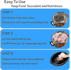40×Slow Cooker Liners, Large pot Liner Disposable Cooking Bags, Fit 3QT to 8QT for Slow Cooker, pot, Suitable for Oval & Round Pots 13"x 21" /Bag