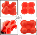 Silicone Ice Cube Molds,Halloween Ghost Ice Cube Maker Tray for Whiskey, Spirits, Liquor, Cocktails,Candy, Cake, Soap,Set of 4