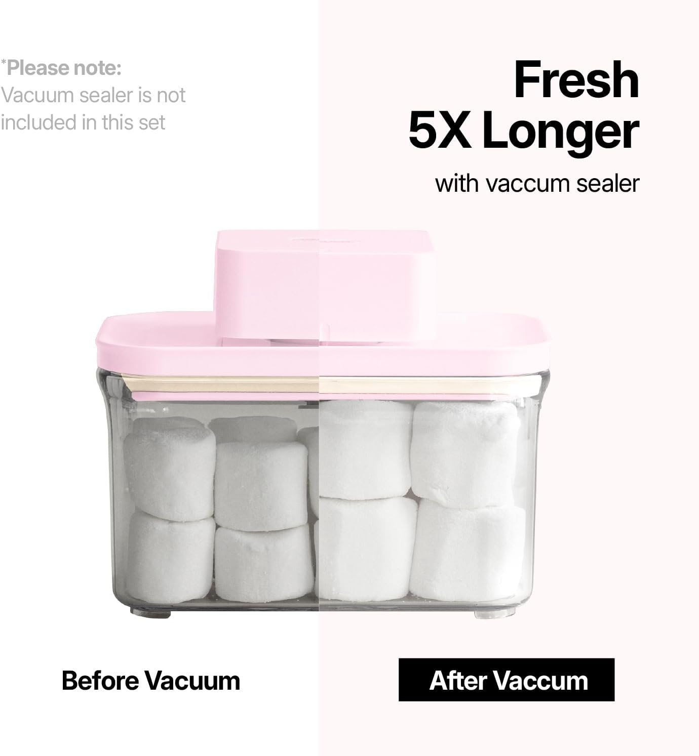 Premium Airtight Food Storage Containers ROSE Rectangular 1.06qt 2P/SET, Patented Double Silicone Lining, 100% Leak Proof, BPA-FREE