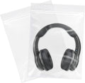 13" x 15"(500 Count) Large Zip Poly Bags - Clear Plastic Reclosable Storage Zipper Bags 2 Mil for Clothing, T-Shirts, Pants