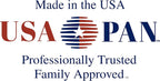 USA Pan Jumbo Texas Muffin Pan, 6 Well, Nonstick & Quick Release Coating, Aluminized Steel