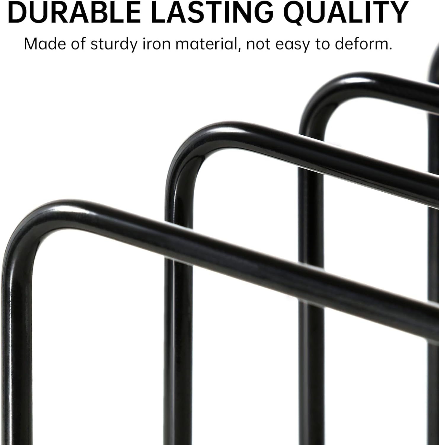 Cutting Board Organizer (2 Pc), Kitchen Cabinet Organizer, Baking Sheet Holder with 5 Divided Slots, for Countertop or Cabinet Storage, Space Saving