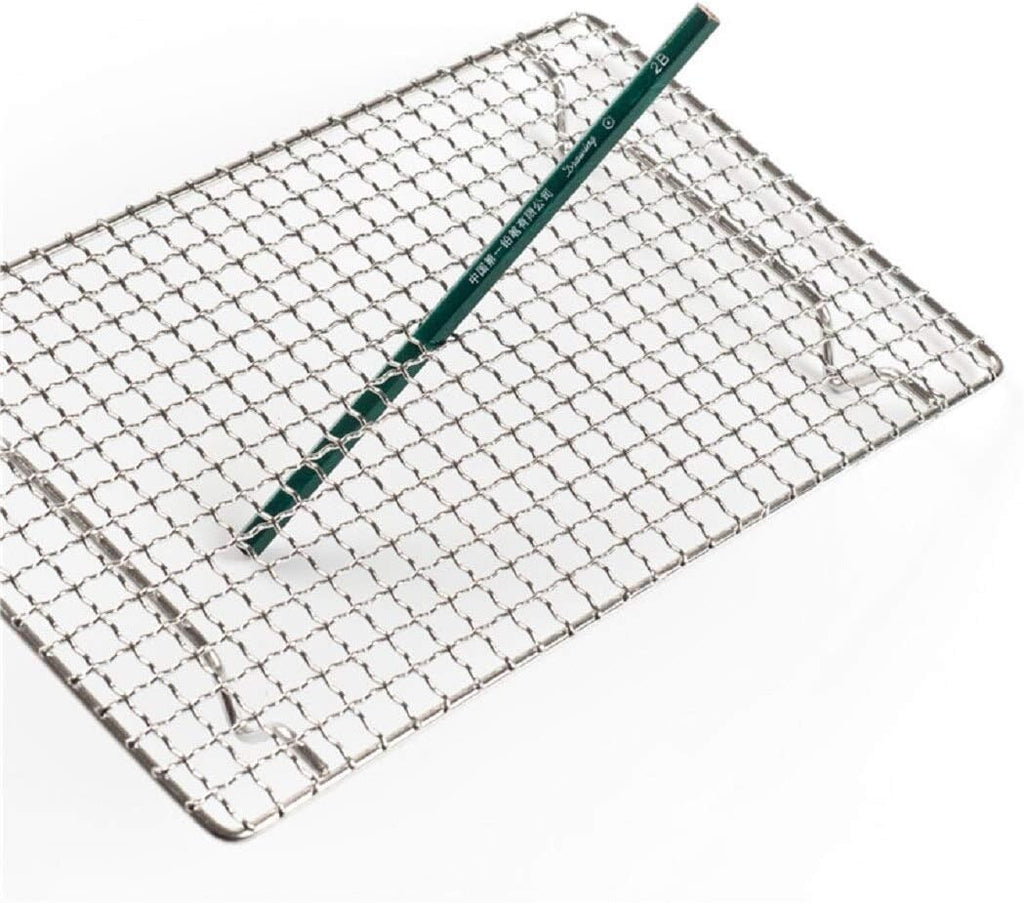 304 Stainless Steel Cooling Rack Versatile Baking Rack Heat Resistant Rust Proof Sturdy Grate 12.3"*9"