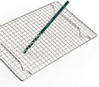 304 Stainless Steel Cooling Rack Versatile Baking Rack Heat Resistant Rust Proof Sturdy Grate 11.6"*8.3"